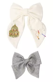 Комплект из двух бантов Pink.Olivka