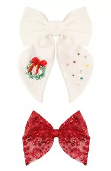 Комплект из двух бантов Pink.Olivka