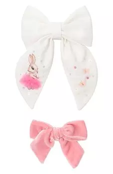 Комплект из двух бантов Pink.Olivka