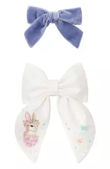 Комплект из двух бантов Pink.Olivka