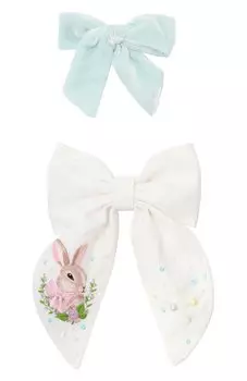 Комплект из двух бантов Pink.Olivka