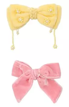 Комплект из двух бантов Pink.Olivka