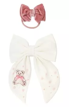 Комплект из двух бантов Pink.Olivka