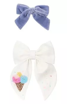 Комплект из двух бантов Pink.Olivka