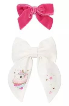 Комплект из двух бантов Pink.Olivka