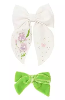 Комплект из двух бантов Pink.Olivka