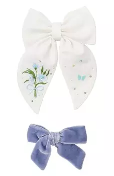 Комплект из двух бантов Pink.Olivka