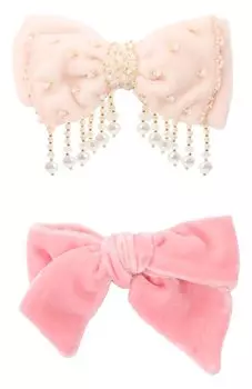 Комплект из двух бантов Pink.Olivka