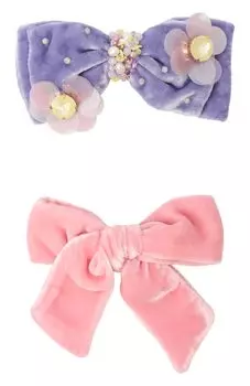 Комплект из двух бантов Pink.Olivka