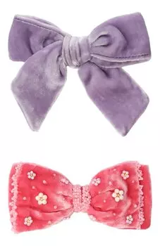 Комплект из двух бантов Pink.Olivka