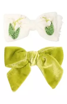 Комплект из двух бантов Pink.Olivka