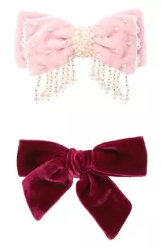 Комплект из двух бантов Pink.Olivka