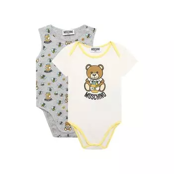 Комплект из двух боди Moschino