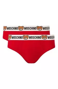 Комплект из двух брифов Moschino