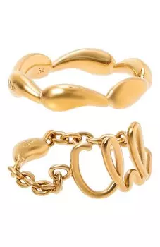 Комплект из двух колец Chlo