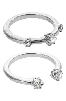 Комплект из двух колец Constella Swarovski