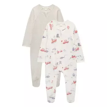 Комплект из двух комбинезонов babybu