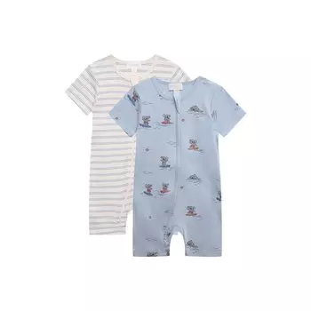 Комплект из двух комбинезонов babybu