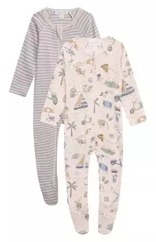 Комплект из двух комбинезонов babybu