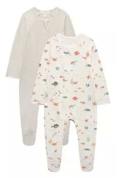 Комплект из двух комбинезонов babybu