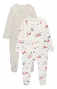 Комплект из двух комбинезонов babybu