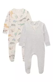 Комплект из двух комбинезонов babybu