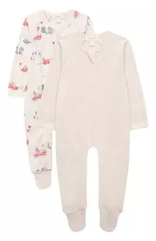 Комплект из двух комбинезонов babybu