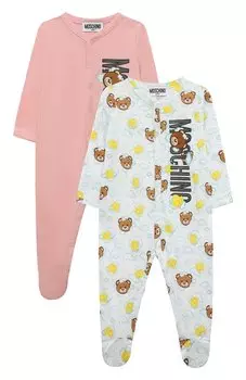 Комплект из двух комбинезонов Moschino
