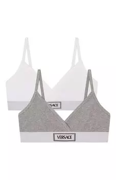 Комплект из двух топов-бюстье Versace