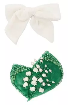 Комплект из двух заколок Pink.Olivka