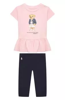 Комплект из футболки и брюк Polo Ralph Lauren