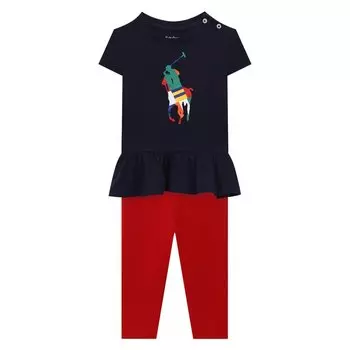 Комплект из футболки и брюк Polo Ralph Lauren