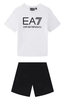 Комплект из футболки и шорт EA7