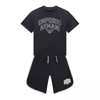 Комплект из футболки и шорт Emporio Armani