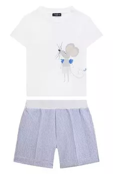 Комплект из футболки и шорт Il Gufo