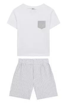 Комплект из футболки и шорт Il Gufo