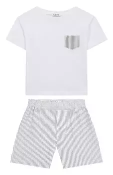 Комплект из футболки и шорт Il Gufo