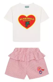 Комплект из футболки и шорт Kenzo
