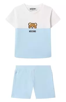 Комплект из футболки и шорт Moschino