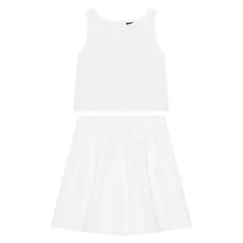 Комплект из хлопковой юбки и топа Polo Ralph Lauren