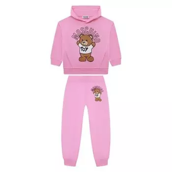 Комплект из худи и брюк Moschino