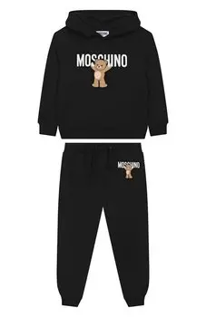 Комплект из худи и брюк Moschino