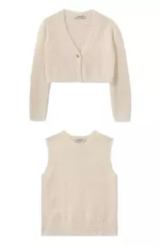 Комплект из кардигана и жилета Twinset