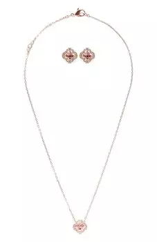 Комплект из колье и серег Swarovski