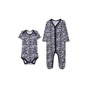 Комплект из комбинезона и боди Sasha Kim