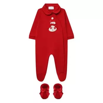 Комплект из комбинезона и пинетов La Perla