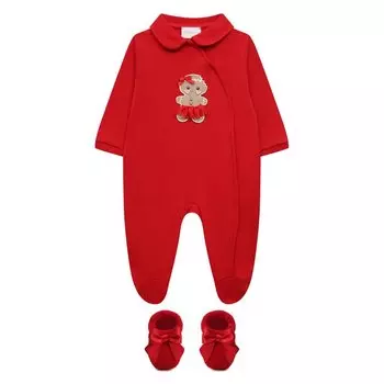 Комплект из комбинезона и пинетов La Perla