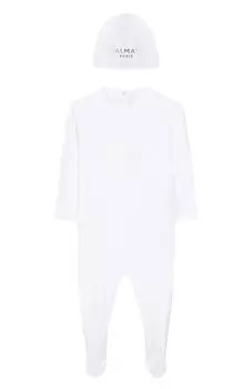 Комплект из комбинезона и шапки Balmain