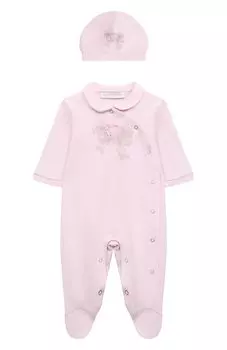 Комплект из комбинезона и шапки Monnalisa
