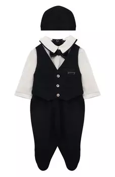 Комплект из комбинезона и шапки Monnalisa